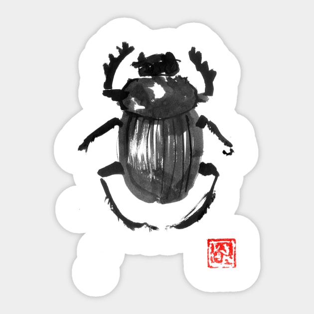 beetle Sticker by pechane